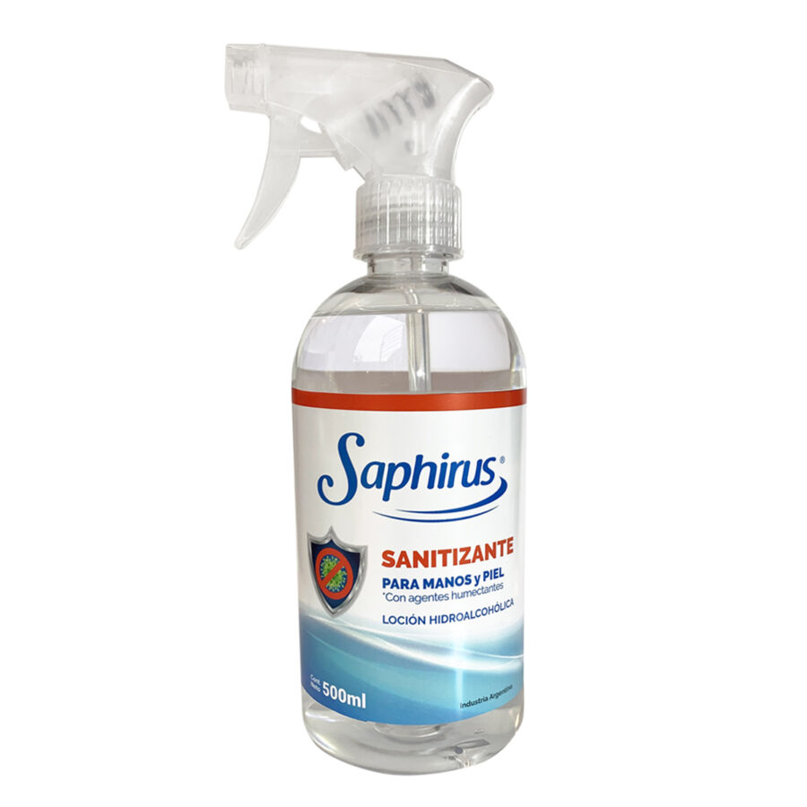 Sanitizante saphirus 500 ml