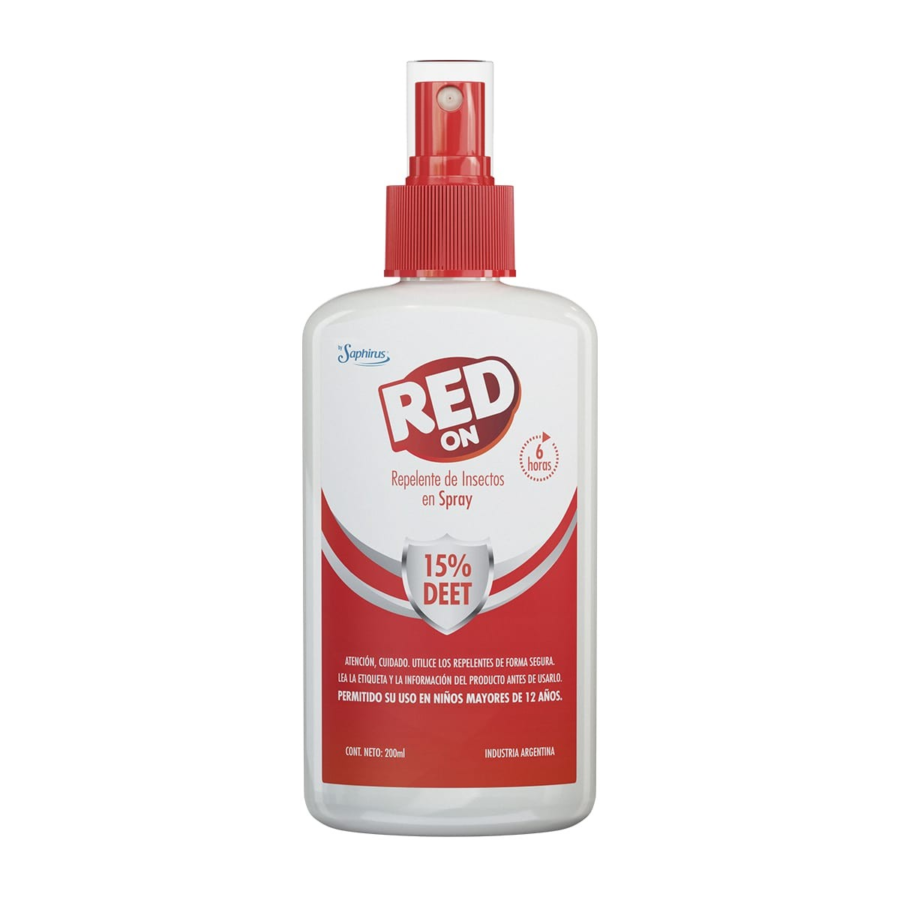 Repelente Spray - 200ml ROJO