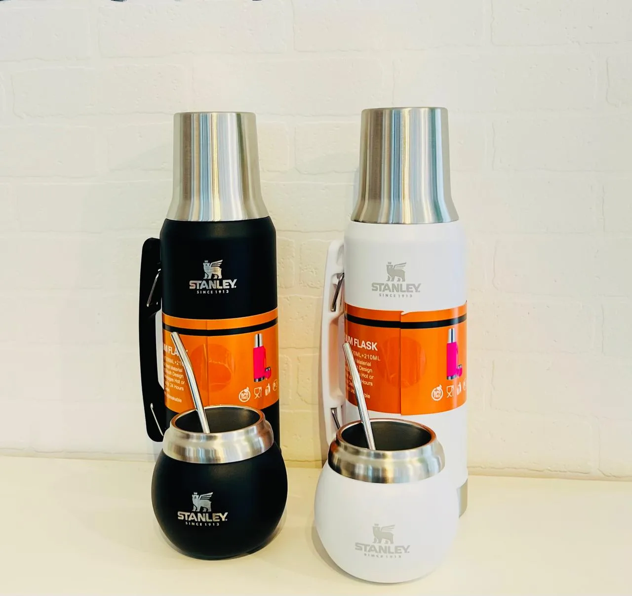 KIT TERMO MATE BOCHA 1200ML - Imagen 2