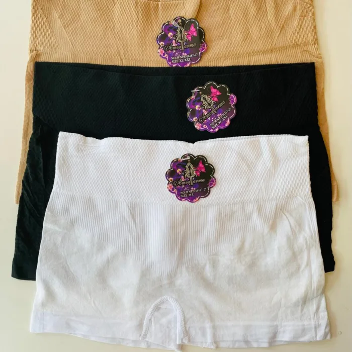 BOXER DAMA CINTURA ALTA DE LYCRA