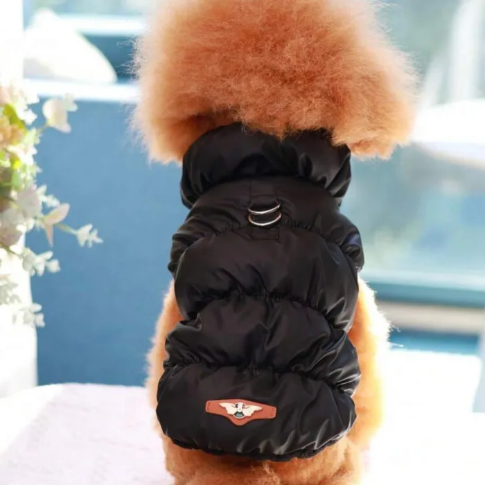Chaqueta con accesorios y arnes de paseo TALLE M