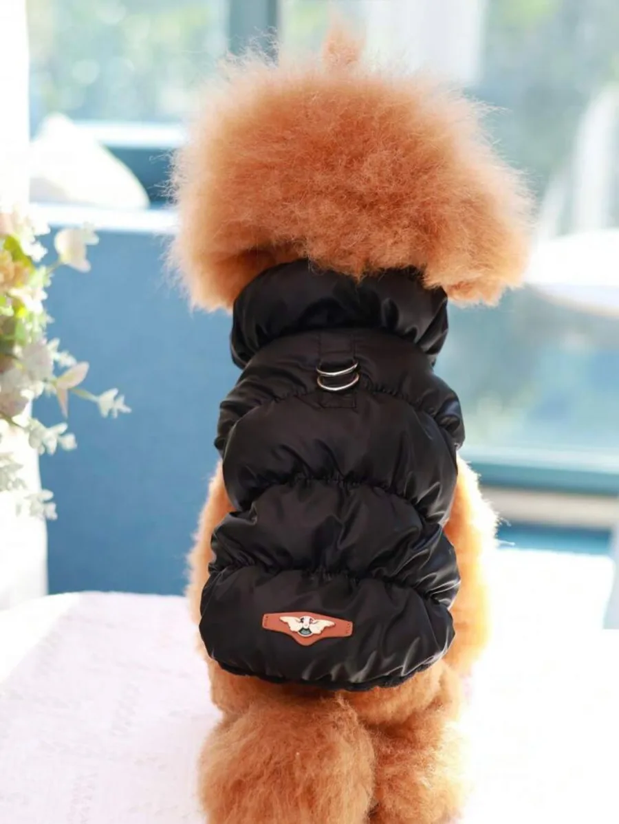 Chaqueta con accesorios y arnes de paseo TALLE M