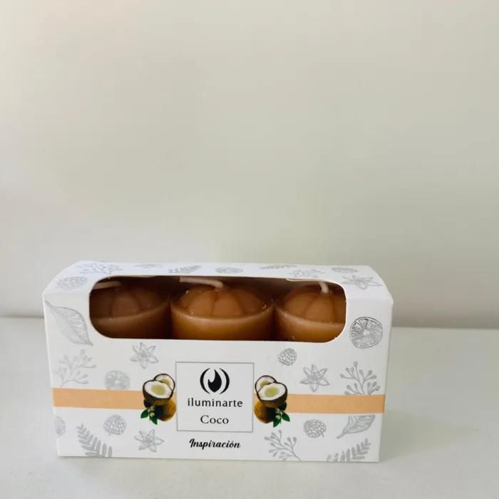 VELONCITOS AROMÁTICOS X 3 COCO