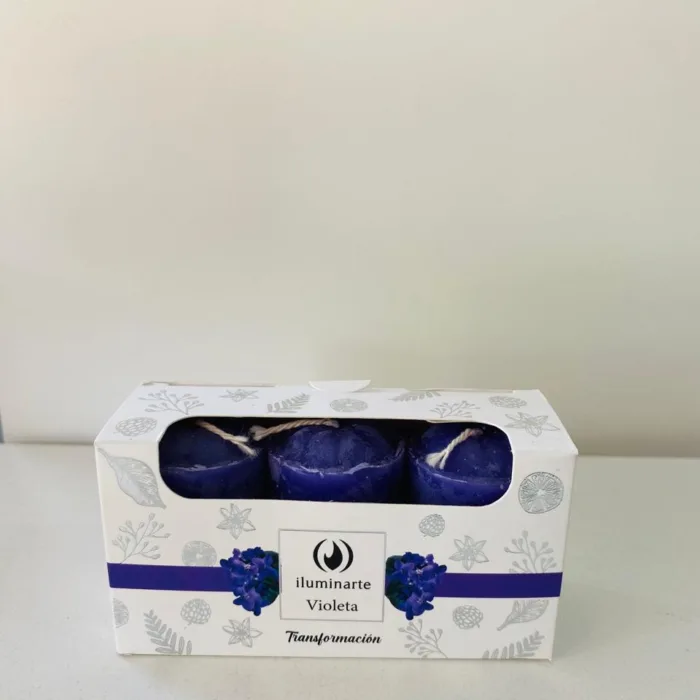 VELONCITOS AROMÁTICOS X 3 VIOLETA