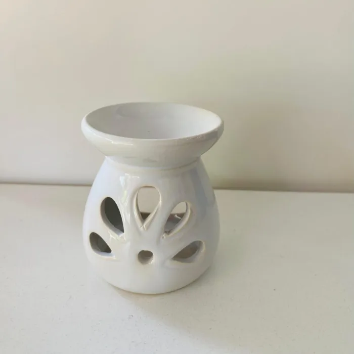 HORNILLO CHICO DE CERAMICA ILUMINARTE BLANCO