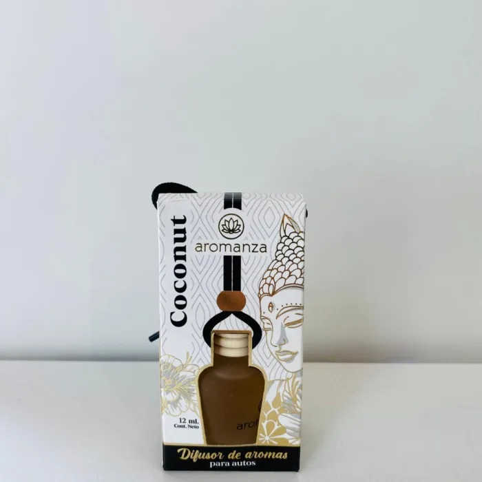BOTELLITA AROMÁTICA PARA AUTO AROMANZA - COCONUT