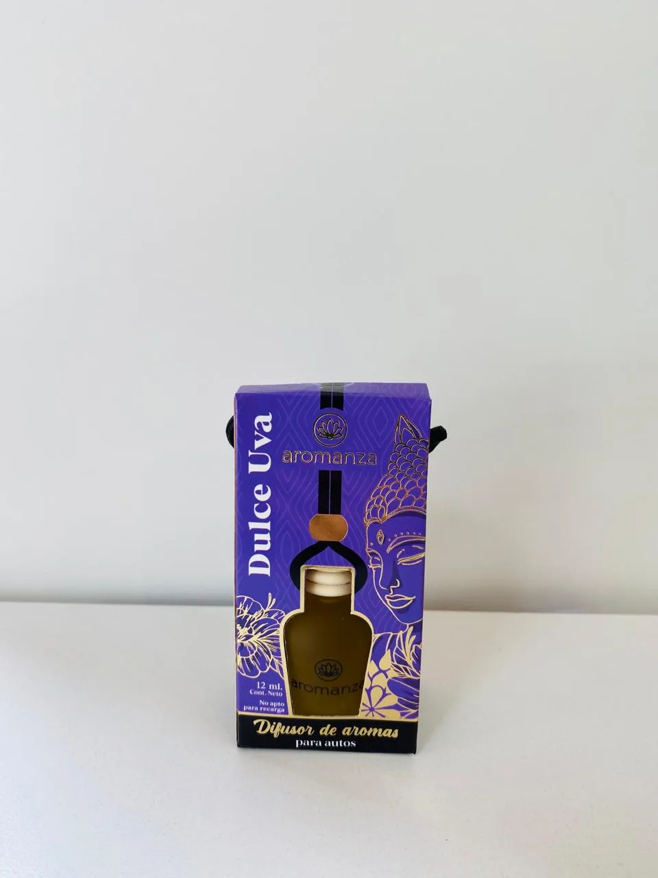BOTELLITA AROMÁTICA PARA AUTO AROMANZA - DULCE UVA