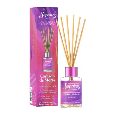 DIFUSOR corazon de moras 60 ml
