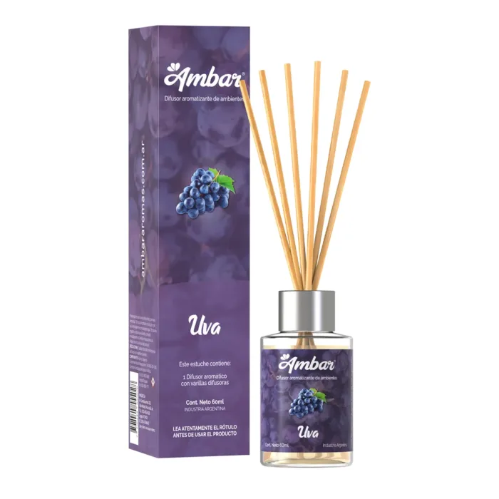 DIFUSOR AMBAR - UVA 60 ml